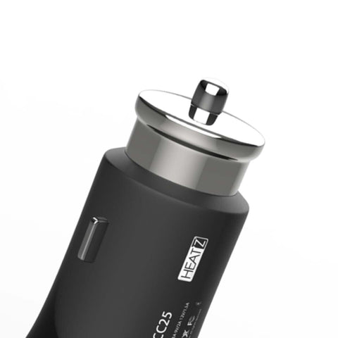 HEATZ | Car Charger 6A Qualcom Pd Port  With Micro Cable Black | ZCC25