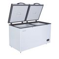 ZENAN | Chest Freezer Two Doors 395Ltrs White | ZCF-BD436