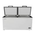 ZENAN | Chest Freezer Two Doors 538Ltrs White | ZCF-BD600