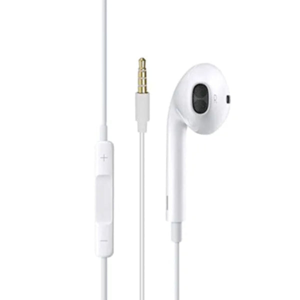 HEATZ | Single Ear Phone 3.5Mm Connector White | ZE1006 / ZE05