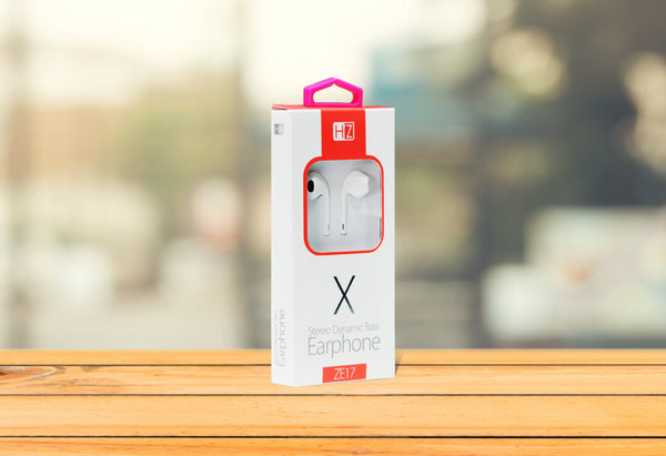 HEATZ | Stereo Wired Earpod Earphone Lightning Connector From Iphone X White | ZE17