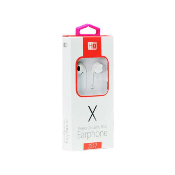 HEATZ | Stereo Wired Earpod Earphone Lightning Connector From Iphone X White | ZE17