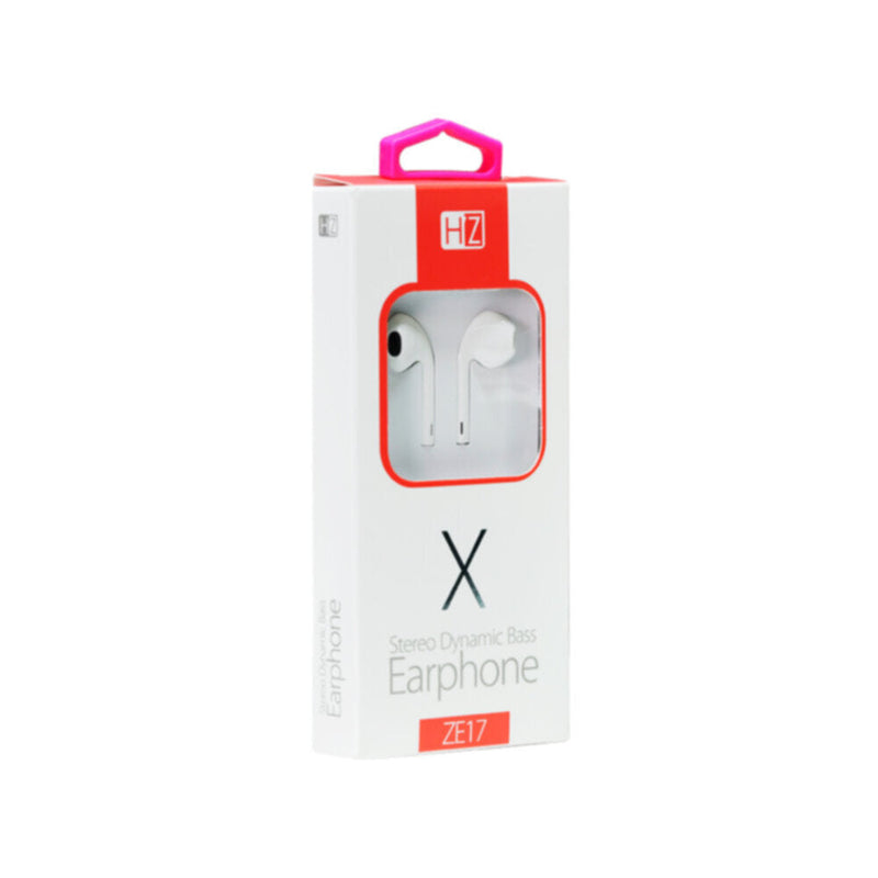 HEATZ | Stereo Wired Earpod Earphone Lightning Connector From Iphone X White | ZE17