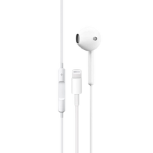 HEATZ | Single Wired Earpod Earphone Lightning Connector White | ZE20