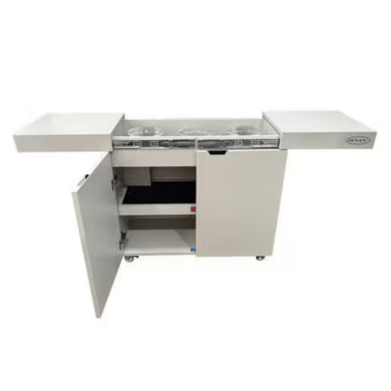 ZENAN | Food Warmer Trolley with Wooden Body 60W | ZFW-T005W