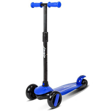 ZIGGY | 3-Wheel Tilt Scooter with LED light - Blue | ZG-7037