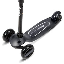 ZIGGY | 3-Wheel Tilt Scooter with LED light - Black | ZG-7038