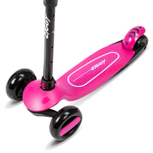ZIGGY | 3-Wheel Tilt Scooter with LED light - Pink | ZG-7039