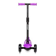 ZIGGY | 3-Wheel Tilt Scooter with LED light - Purple | ZG-7040