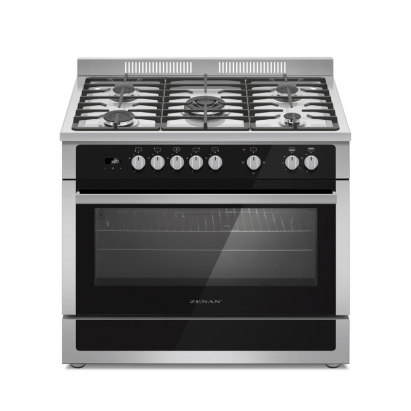 ZENAN | 60x90cm Semi Professional Free Standing Gas Cooking Range | ZGC-90X60FG60P