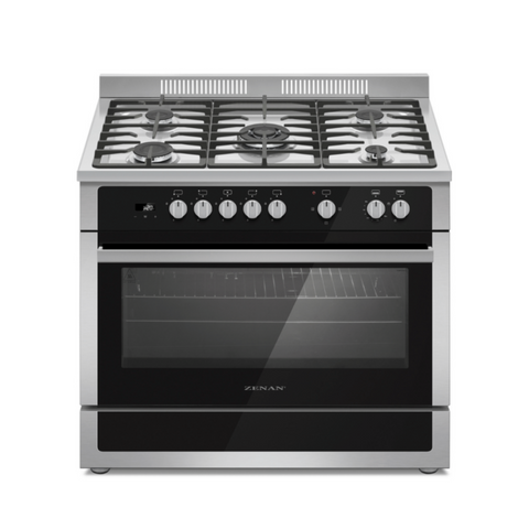 ZENAN | 60x90cm Semi Professional Free Standing Gas Cooking Range | ZGC-90X60FG60P
