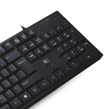 HEATZ | Business Office USB Keyboard Black & Green | ZK03