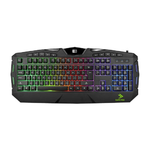 HEATZ | Game Pro Gaming Keyboard Black | ZK08