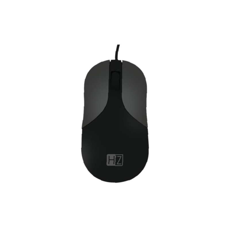 HEATZ | Optical Wired Mouse Black & Gray | ZM51