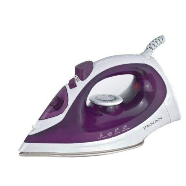 ZENAN | Steam Iron Purple 1800-2200W | ZSI-506D