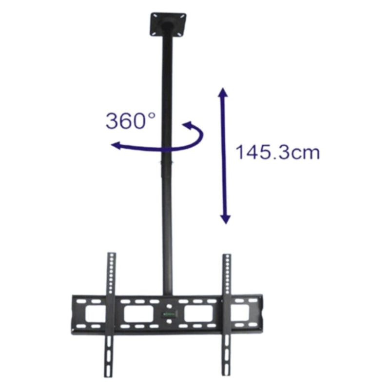 ZENAN | TV Ceiling Mount Black For 32
