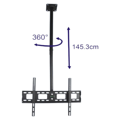 ZENAN | TV Ceiling Mount Black For 32