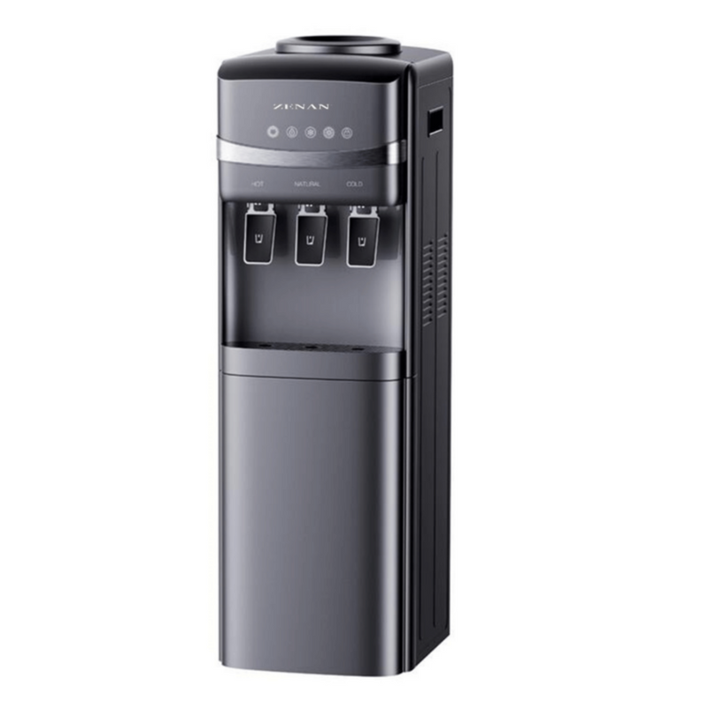 ZENAN | Top Load Water Dispenser 3 Taps Black | ZWD-5X23C