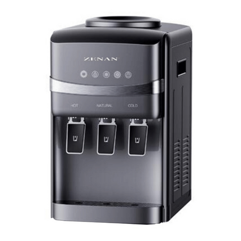 ZENAN | Top Load Water Dispenser 3 Taps Black | ZWD-5X23T