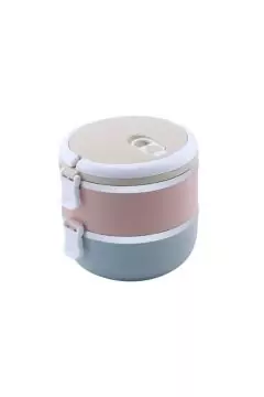 ROYALFORD | Double Layer Lunch Box 1400ML-Leak-Proof & Airtight Lid Food Storage Container | RF9294