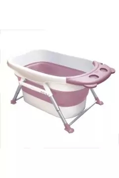 حوض استحمام للأطفال قابل للطي وردي | 275-2