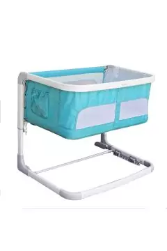 سرير اطفال متعدد الوظائف لحديثي الولادة ازرق فاتح | 385-6