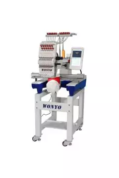WONYO | Single Head Computerized Cap Sewing Embroidery Machine (Made in China) | Q1201
