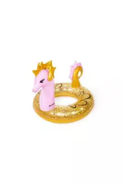 BESTWAY | Float N Fashion Glitter Seahorse Swim Ring 45" x 41"/1.15m x 1.04m | BES115TOY01466