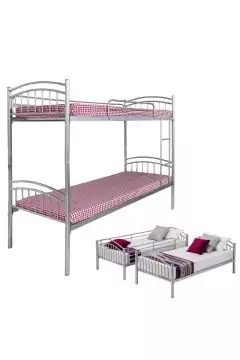2 In1 Metal Bunk Bed & Sleeper Split Into 2 Beds | 286 7
