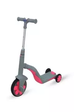 3 في 1 دراجة ثلاثية العجلات للأطفال مع ارتفاع قابل للتعديل وردي | 306-1 ص