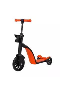 دراجة ثلاثية العجلات للأطفال 3 في 1 بارتفاع قابل للتعديل برتقالي | 306-2-o