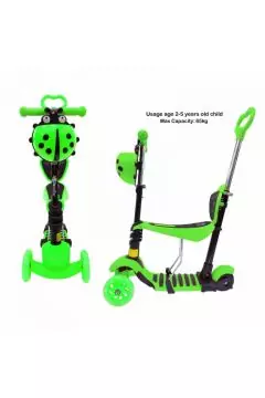 Colorful 3 Wheel Toddler Kids Scooter Green | 306 g