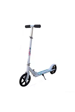 Foldable Scooter Large 8"inch Wheels White | 307 2 w