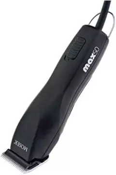 MOSER | Professional Silent Animal Clipper, With 1mm Blade and Attachment Combs | MAX 50 