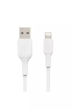 BELKIN | Boost Charge Lightning to USB-A Cable (2m / 6.6ft, White) | CAA001bt2MWH