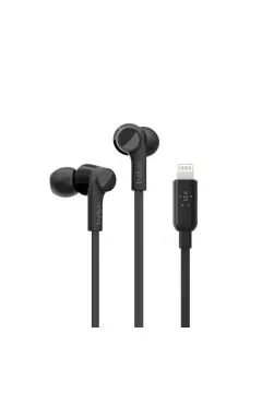 BELKIN | Soundform In-Ear Headphones with Lightning Connector for iPhones Black | G3H0001btBLK