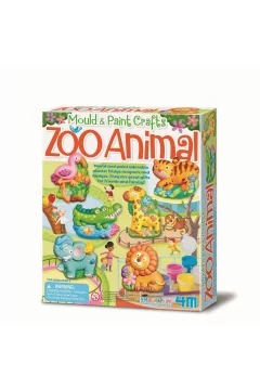 4M | Mould & Paint Zoo Animal | 48604753