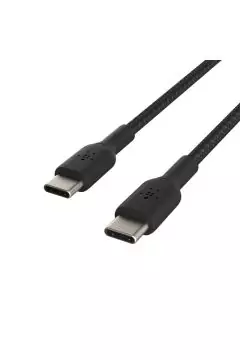 BELKIN | Premium Braided 2.0 C-C Cable 1M, Black | CAB004bt1MBK