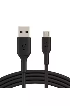 BELKIN | Boost Charge USB Type-A to Micro-USB Cable (3.3', Black) | CAB005bt1MBK