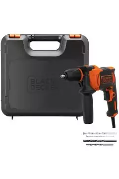 BLACK+DECKER | 710W Corded Drill With Kit Box | BEH710K-GB