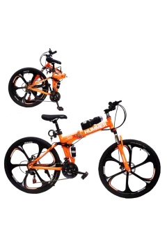 دراجة الومنيوم هامر 24 انش برتقالي | 52 س