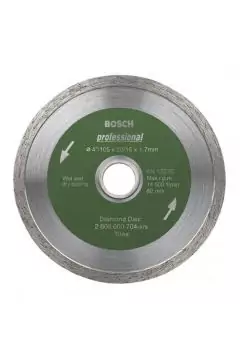 BOSCH | Continuous Diamond Disc For Tile 105 X 20/16 mm | BO2608600704