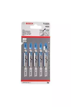BOSCH | JSB Blades Basic for Metal 1-3 mm (Straight) T118A | BO2608631013