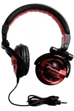 PIONEER Headphones Fully-Enclosed Foldable Dynamic Red SE-MJ551-R