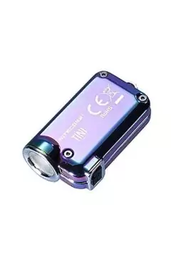 NITECORE | USB Rechargeable Mini Keychain Flashlight Tropical / Glacier /Jet Black | TINI SS TROPICAL
