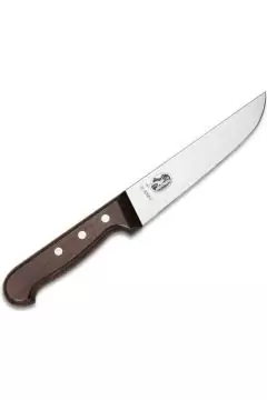 VICTORINOX | Cutlery Rosewood Handle Broadblade Butcher Knife | 5.5200.18