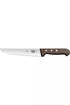 VICTORINOX | Cutlery Rosewood Butcher's Knife Stainless Steel Brown | 5.5200.26