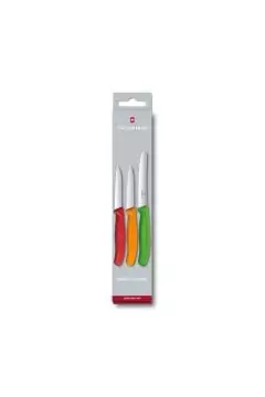 VICTORINOX | Cutlery Swiss Classic Colorful Paring Knife Set 3 Pieces | 6.7116.32
