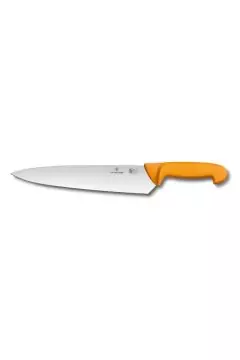 VICTORINOX | Cutlery Swibo Chefs Carving Knife Heavy Stiff Blade Yellow 21cm | 5.8451.21