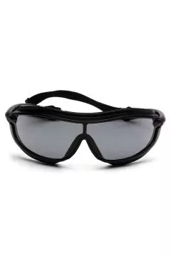 PYRAMEX | XS3 Plus Safety Goggles Black Frame with Grey Anti-Fog Lens 34g | SB4620STP